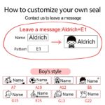 Kid's Name Seal Stamp