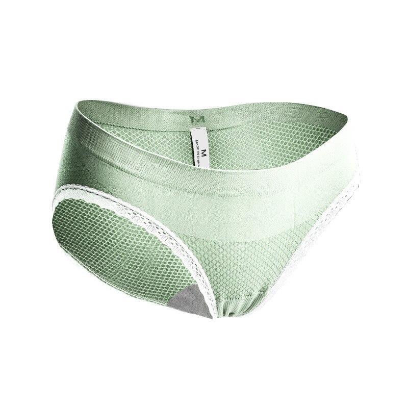 stripe green panties