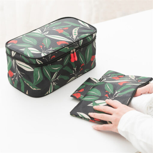 Floral Travel Organizer for Underwear