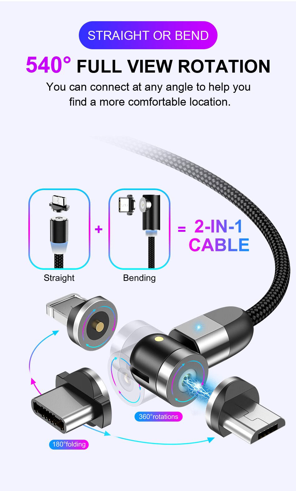 Magnetic Charging Cable