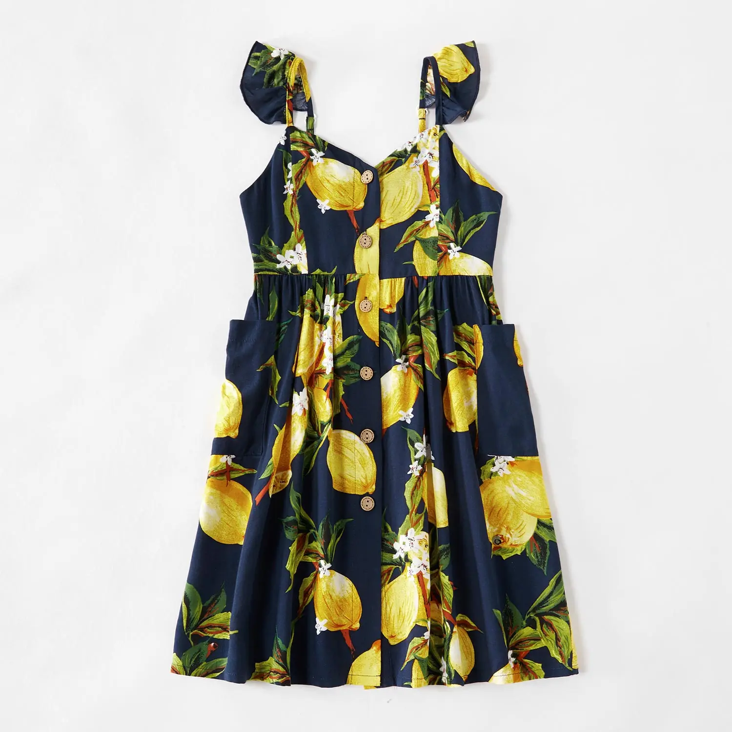 Lemon Print Family Matching Set