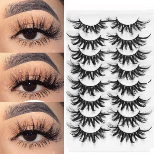 3D Volume Mink  Eyelashes Set