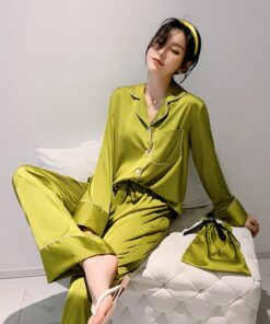 Luxury Long Sleeve Pyjamas Set