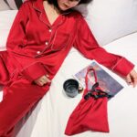 Luxury Long Sleeve Pyjamas Set